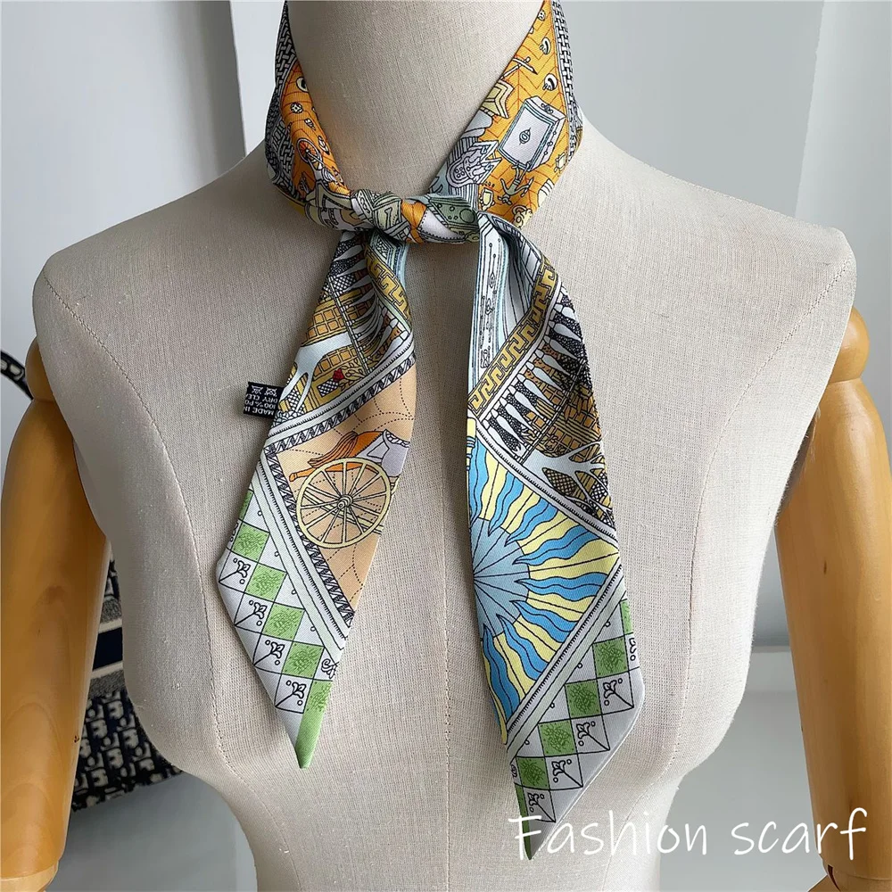 Silk Tie Woven - Four Seasons Fashion Versatile New Van