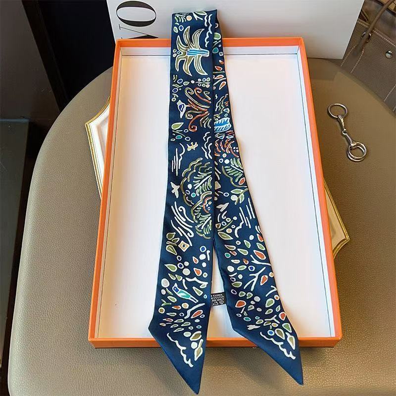 Silk Tie Woven - Versatile Multifunctional Women's Twill Ribbon Tie