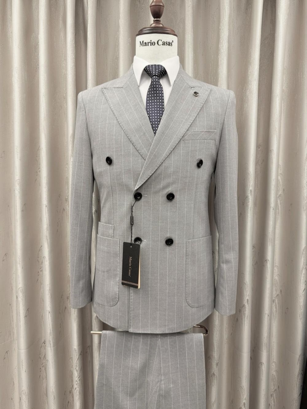 2026 New Striped Suit Set 2 Pi - Formal Wear For Men In Wedding recensione e prezzo