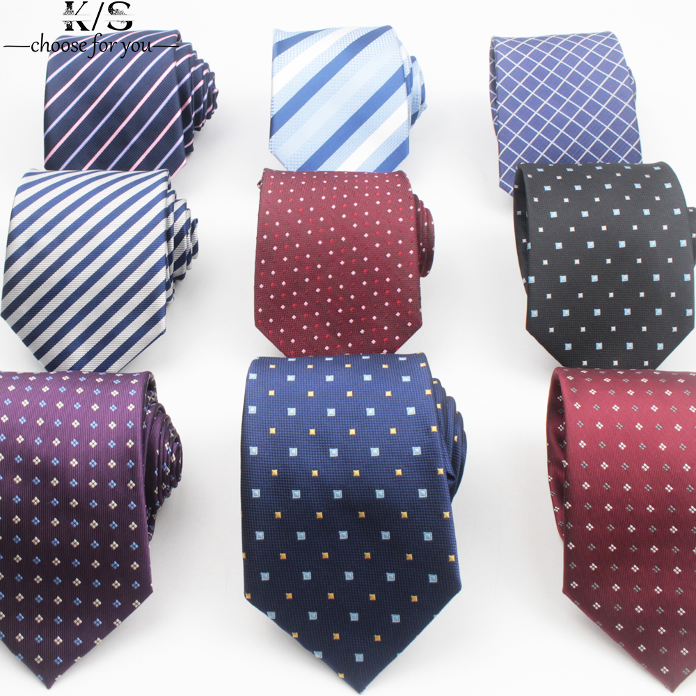 Men's Tie 8cm Stripe Dot Neckt - Men'S Formal Wear Ties recensione e prezzo