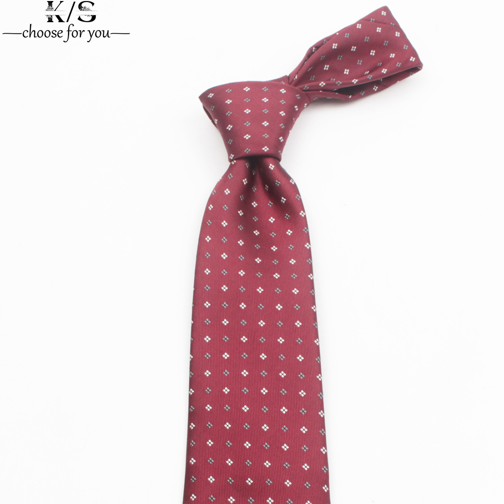 Men's Tie 8cm Stripe Dot Neckt - Men'S Formal Wear Ties recensione e prezzo