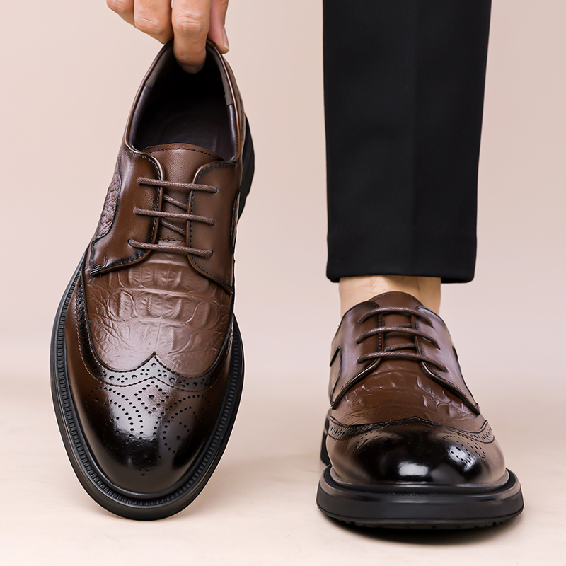 Summer New Leather Shoes Men's - Formal Men Office Wear Sandals recensione e prezzo
