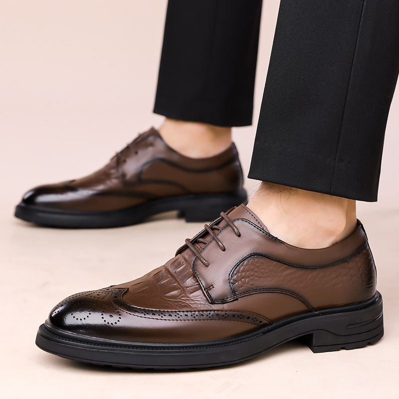 Summer New Leather Shoes Men's - Formal Men Office Wear Sandals recensione e prezzo