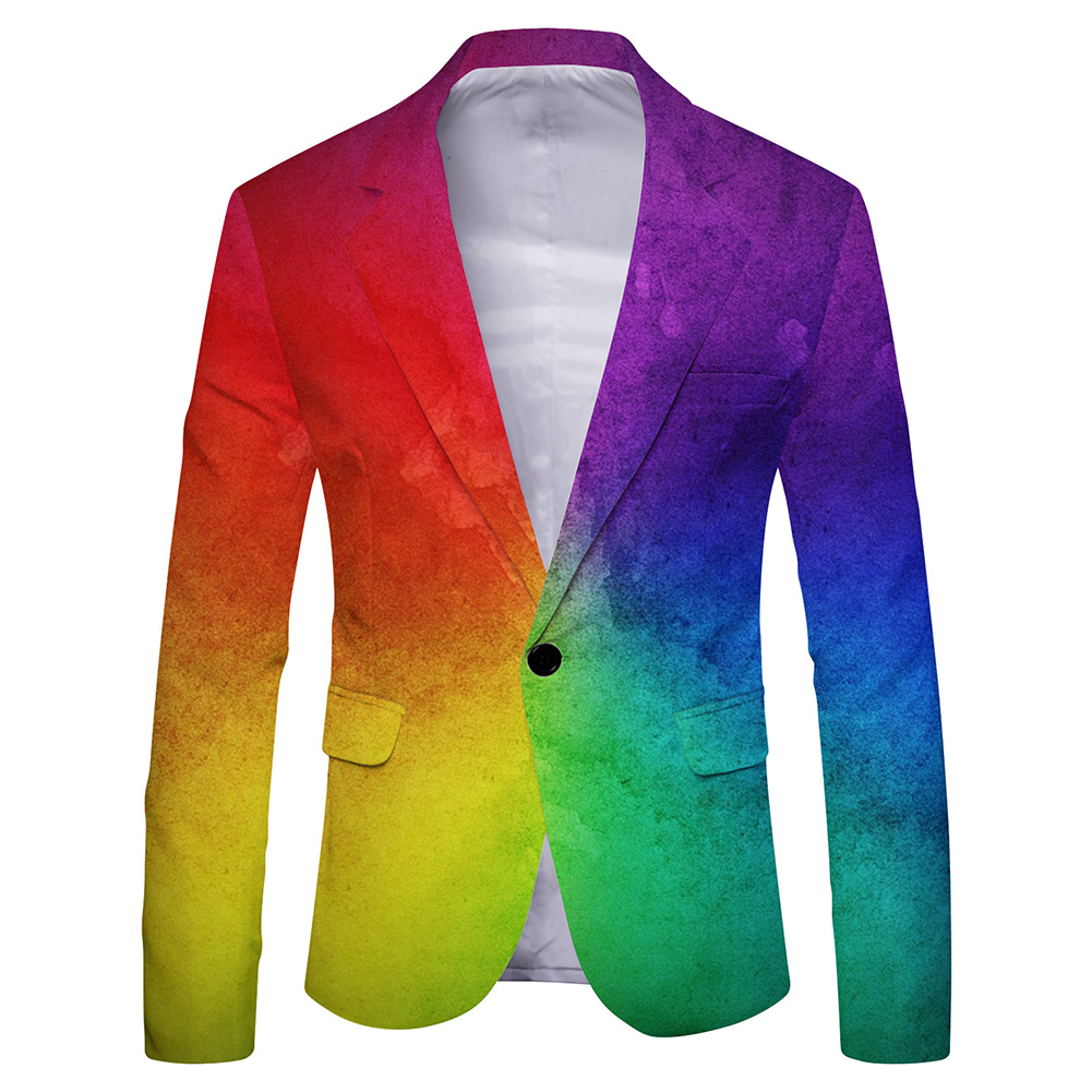 Men\'s Fashionable Printed Bla - Mens Formal Look recensione e prezzo