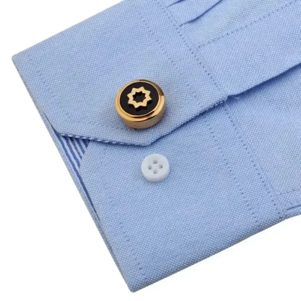 Round Cufflinks High-end Simpl - Men'S Formal Wear Ties recensione e prezzo