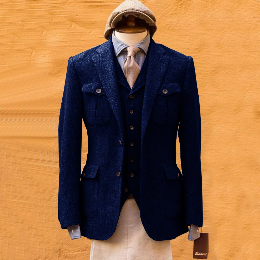 Men's Herringbone Suit Best We - Mens Formal Look recensione e prezzo