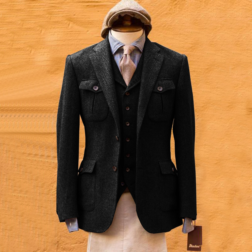 Men's Herringbone Suit Best We - Mens Formal Look recensione e prezzo
