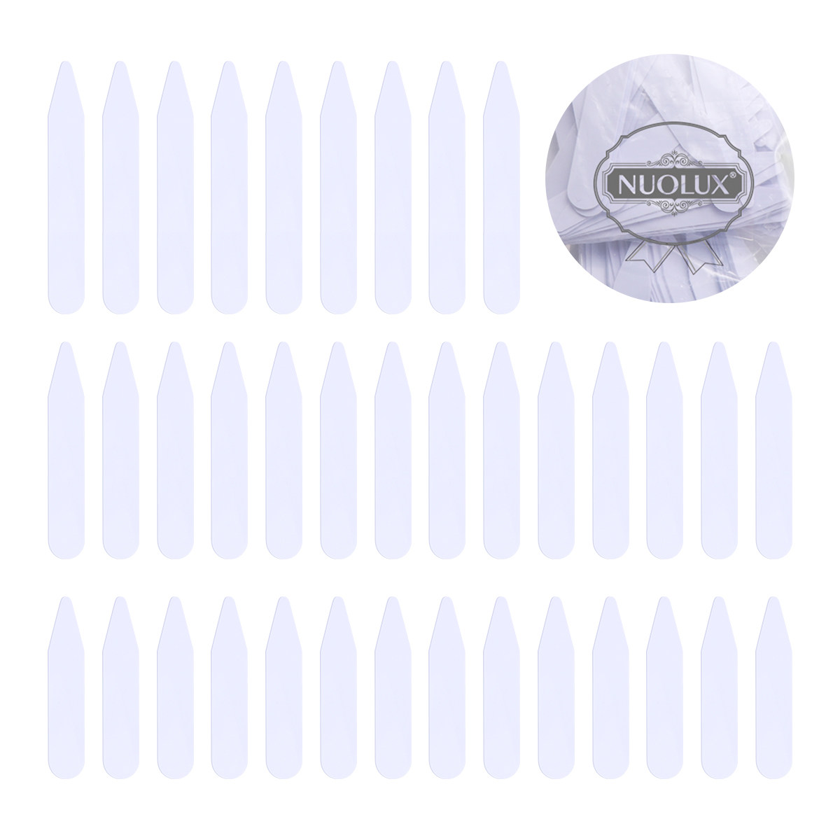 200Pcs Plastic Stays Nylon Mat - Mens Formal Look recensione e prezzo