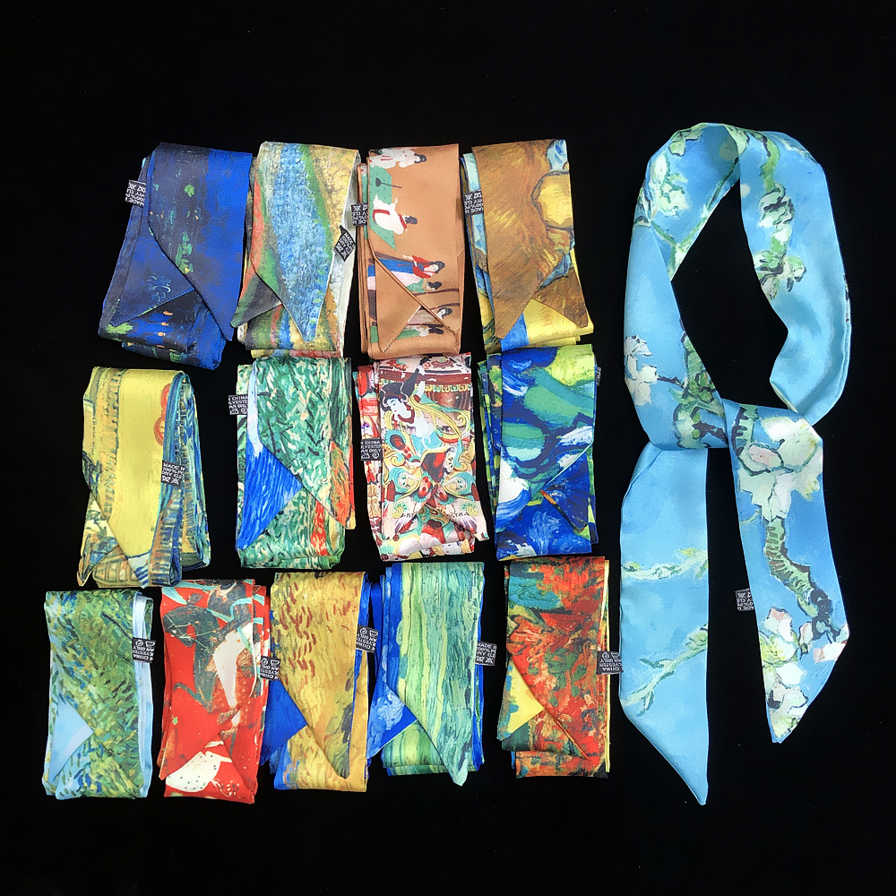 2023 Van Gogh Oil Painting Twi - Silk Tie Woven recensione e prezzo