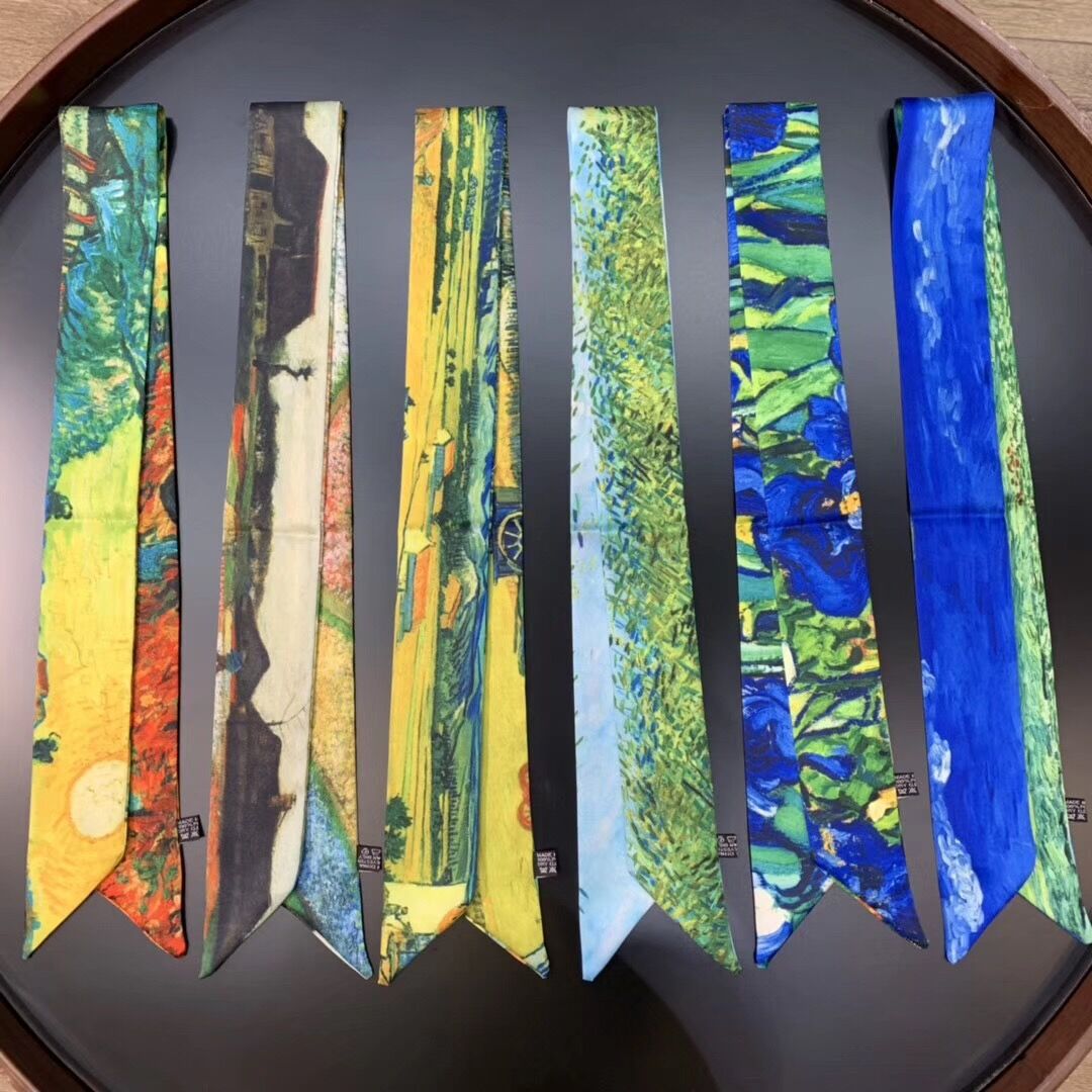 2023 Van Gogh Oil Painting Twi - Silk Tie Woven recensione e prezzo