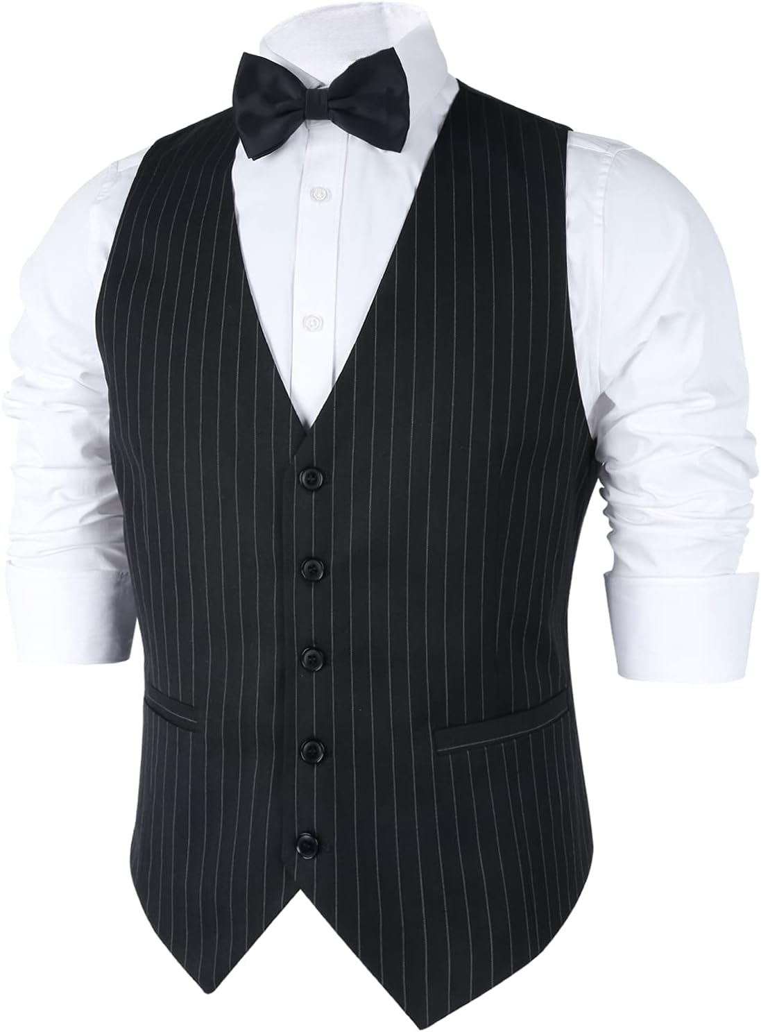 Mens Pinstripe Business Suit V - Formal Wear For Men In Wedding recensione e prezzo