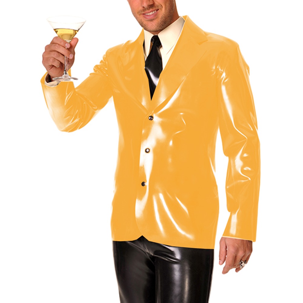 Men's Long Sleeve Vinyl PVC Le - Mens Formal Look recensione e prezzo