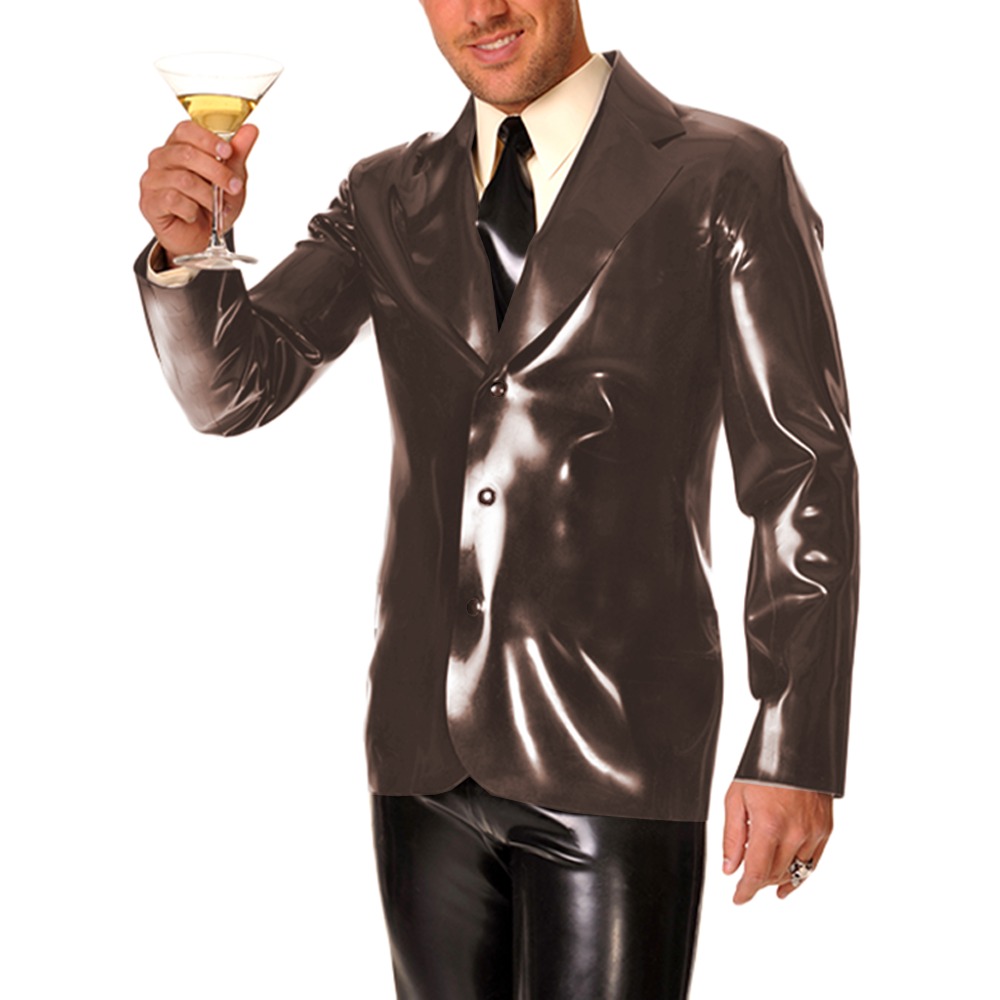 Men's Long Sleeve Vinyl PVC Le - Mens Formal Look recensione e prezzo