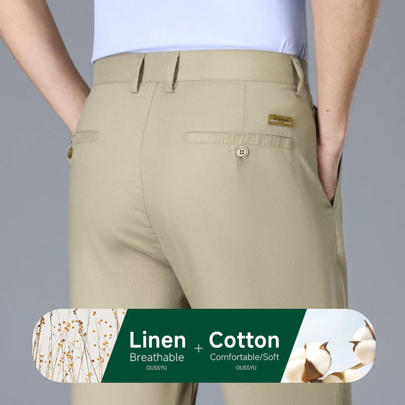 Summer Thin Breathable Cotton  - Men'S Used Formal Wear recensione e prezzo