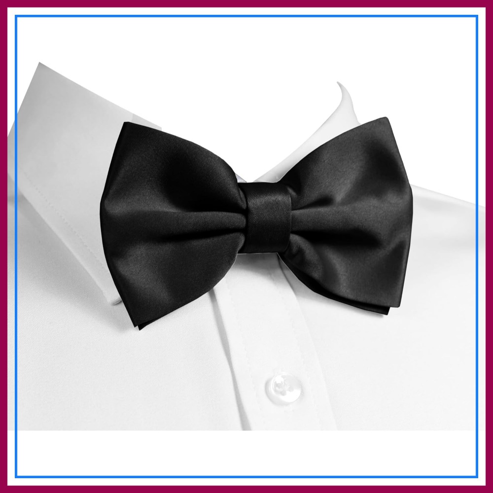 Men's Solid Pretied Bowties fo - Men'S Formal Wear Ties recensione e prezzo