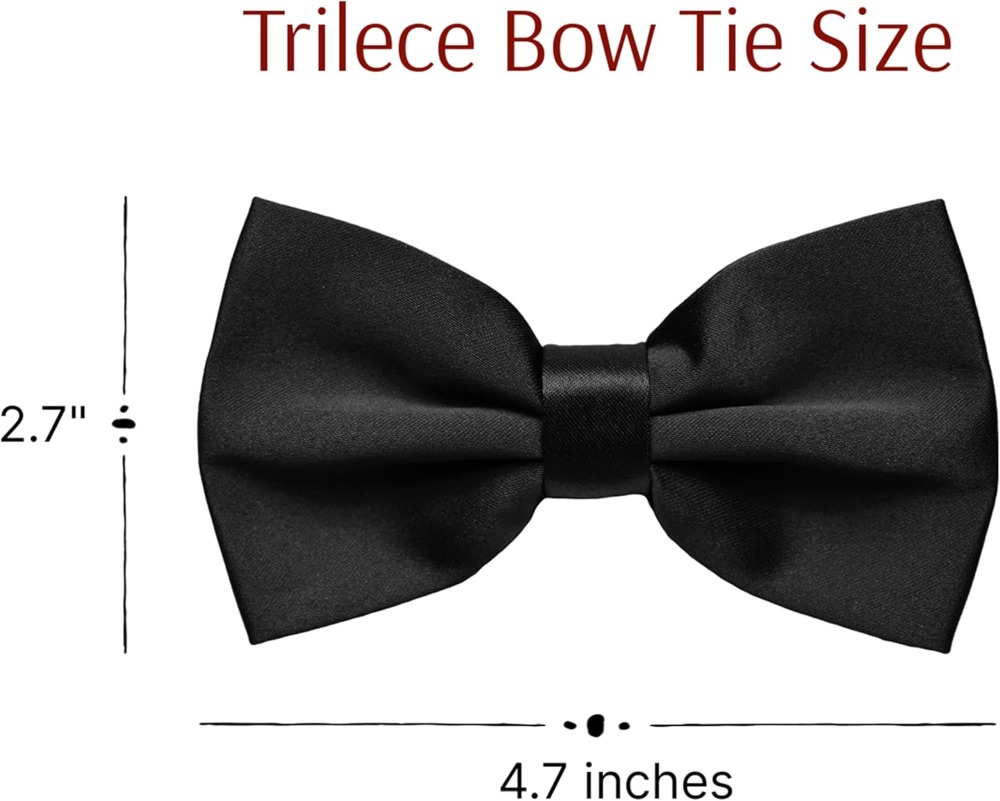 Men's Solid Pretied Bowties fo - Men'S Formal Wear Ties recensione e prezzo