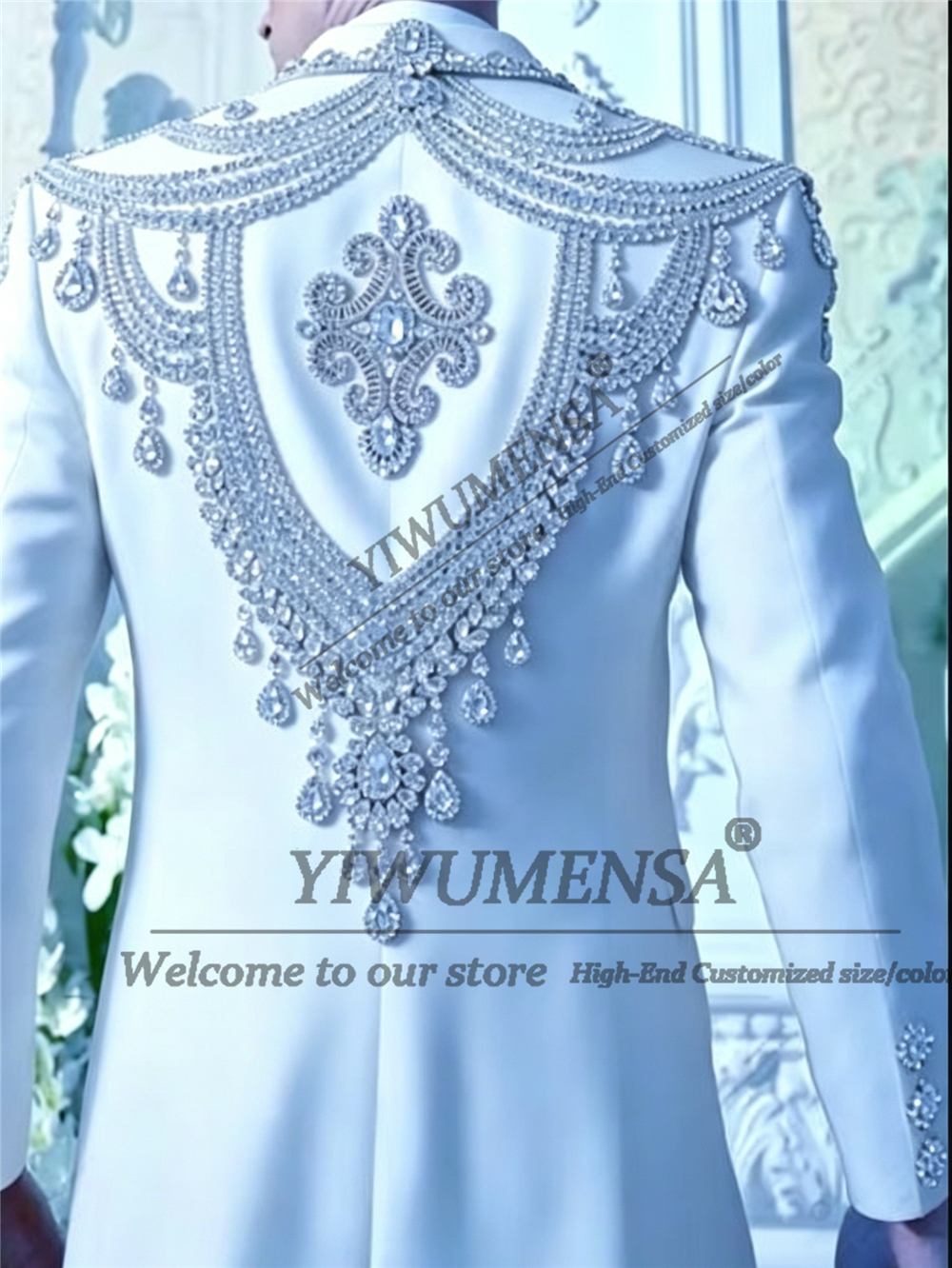 Male Fashion Beading Crystals  - Formal Wear For Men In Wedding recensione e prezzo