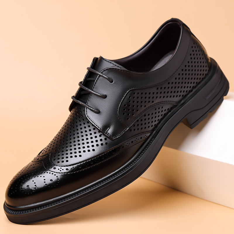 Summer New Leather Shoes Men's - Formal Men Office Wear Sandals recensione e prezzo
