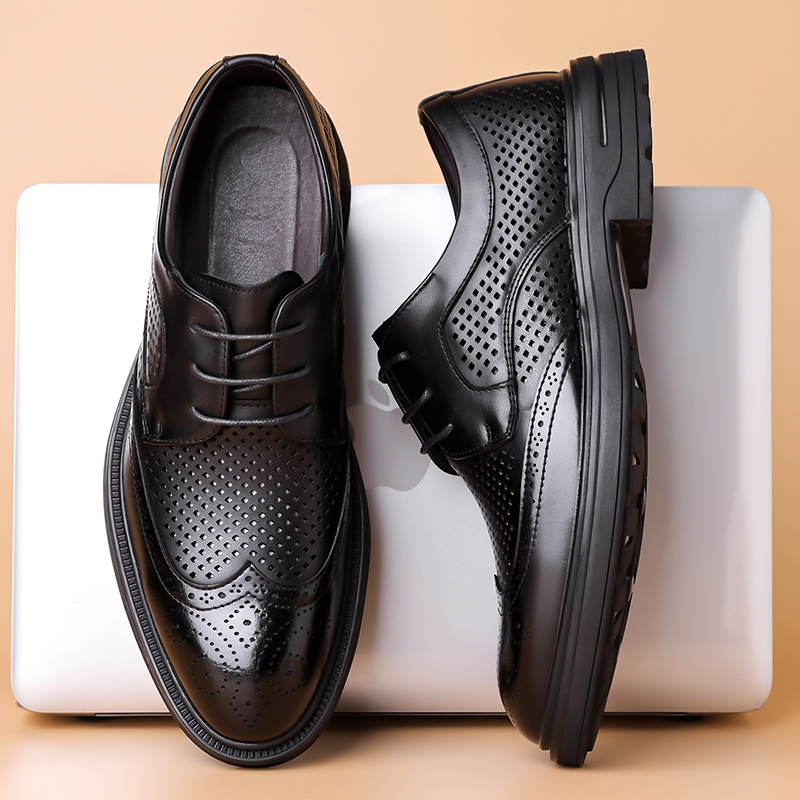 Summer New Leather Shoes Men's - Formal Men Office Wear Sandals recensione e prezzo