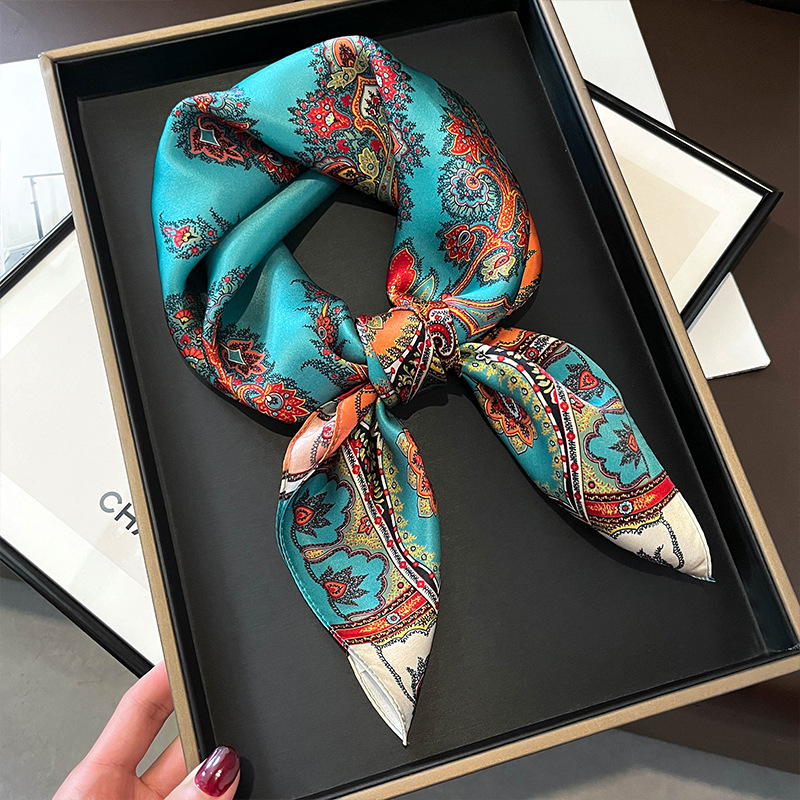100% Real Silk Square Scarf Wo - Silk Tie Woven recensione e prezzo