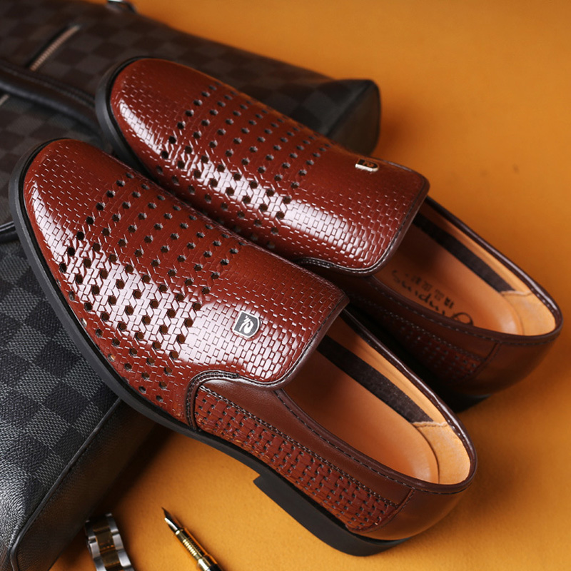 Summer New Leather Shoes Men's - Formal Men Office Wear Sandals recensione e prezzo