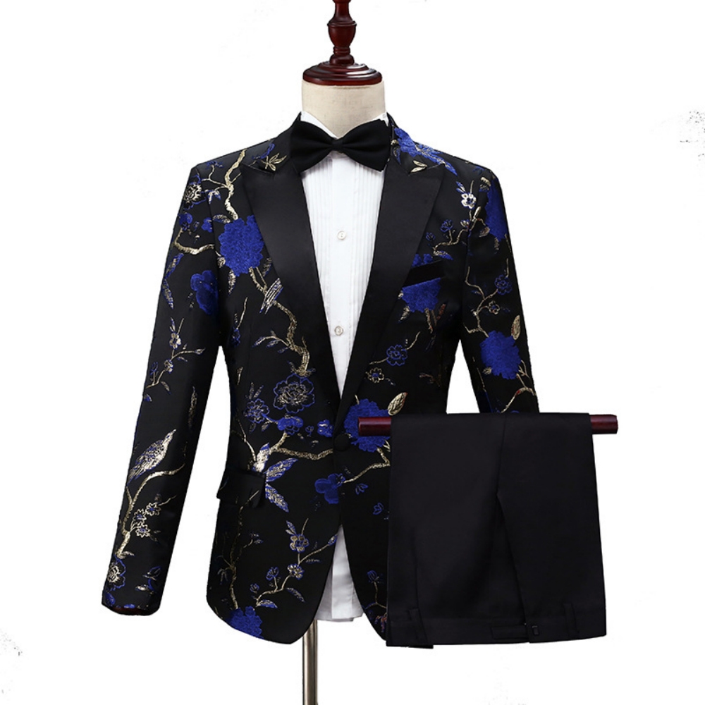 2026 New Exquisite Jacquard Su - Men Formal Party Wear Outfit recensione e prezzo