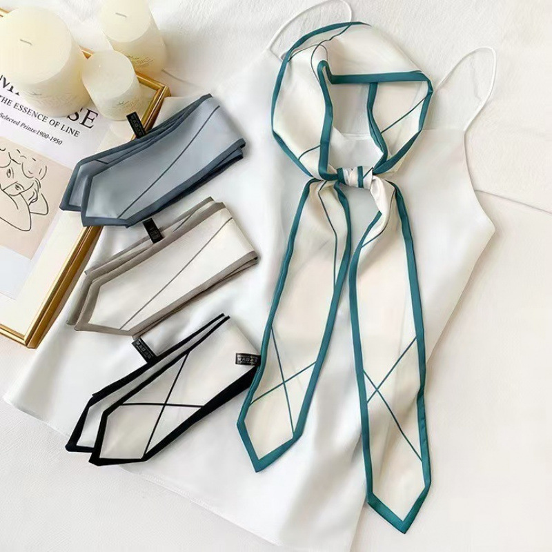 Versatile silk scarf, thin, lo - Silk Tie Woven recensione e prezzo