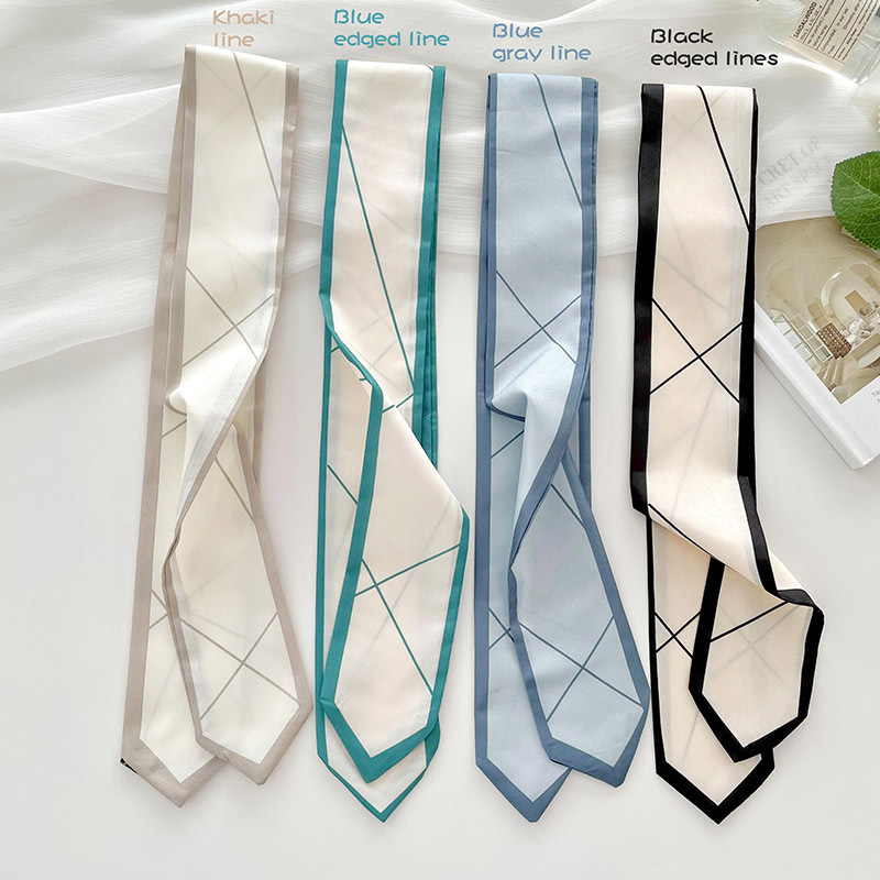 Versatile silk scarf, thin, lo - Silk Tie Woven recensione e prezzo
