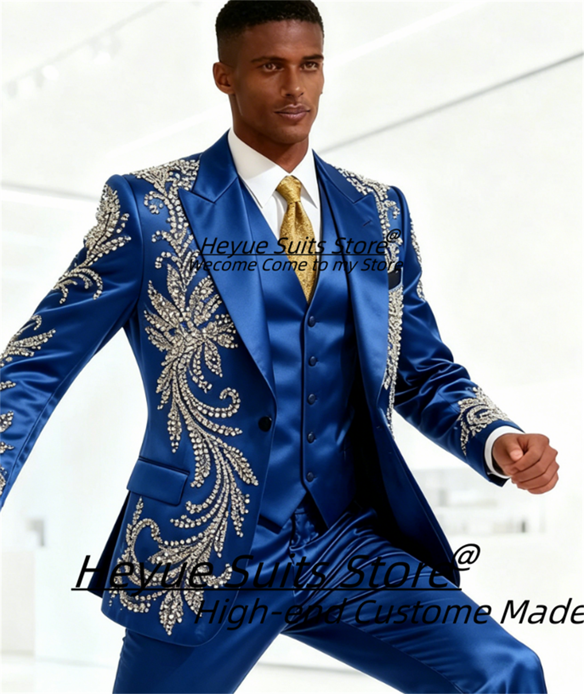 High End Customized Men Suit L - Men'S Used Formal Wear recensione e prezzo