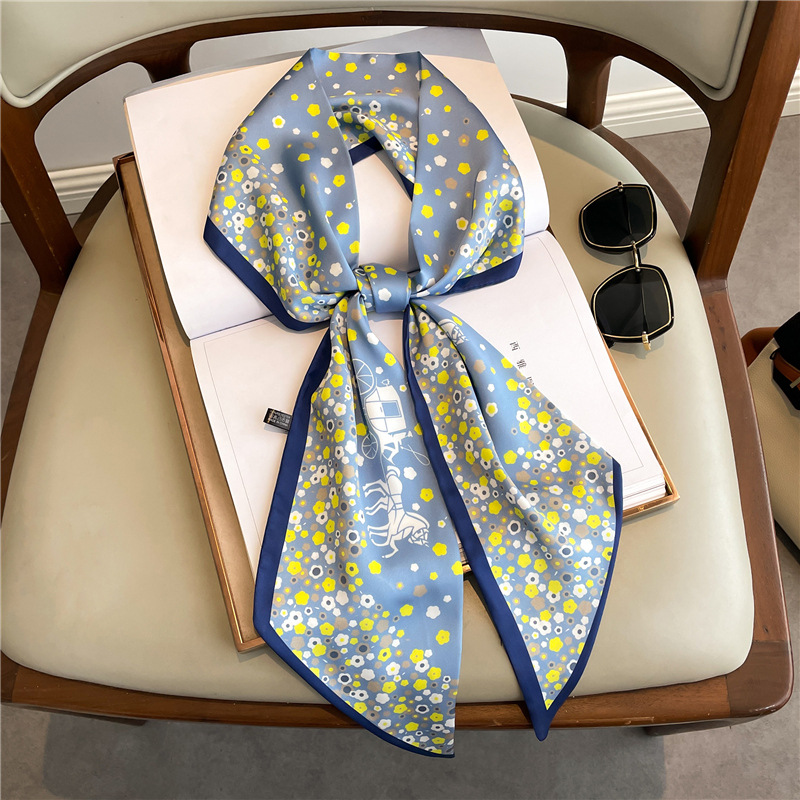 Fashion Print Long Silk Scarf  - Silk Tie Woven recensione e prezzo