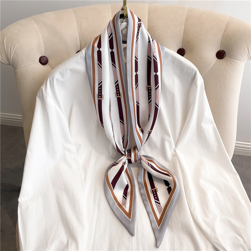 Fashion Print Long Silk Scarf  - Silk Tie Woven recensione e prezzo