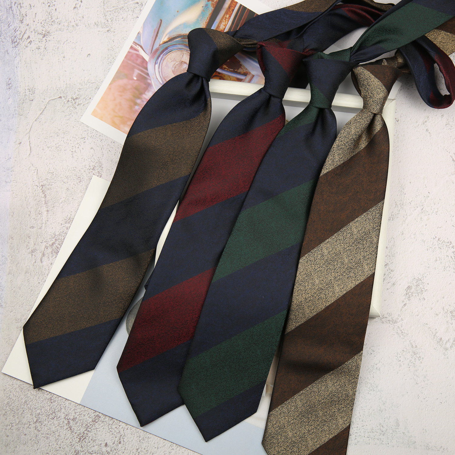 Fashion 8cm Navy Striped Neckt - Men'S Formal Wear Ties recensione e prezzo