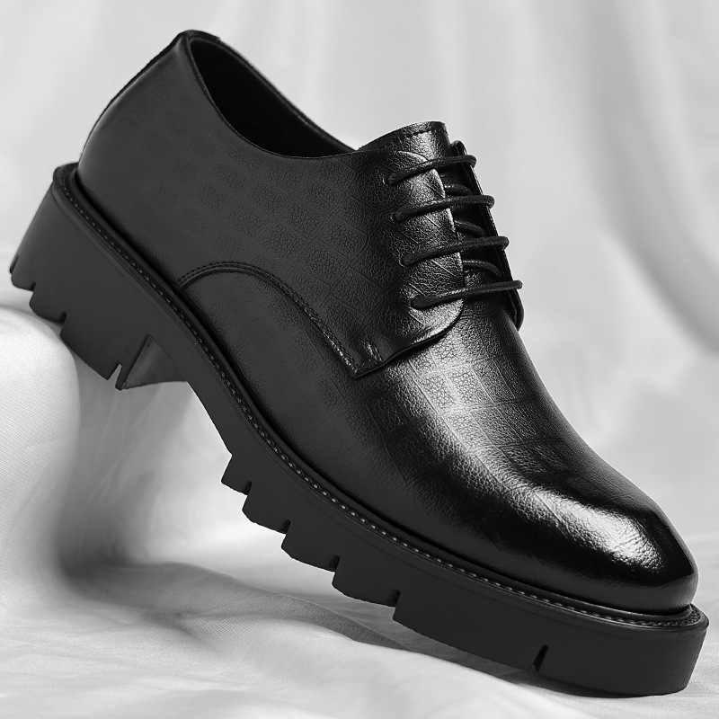 Men's Thick-Soled Low-Cut Busi - Men'S Used Formal Wear recensione e prezzo