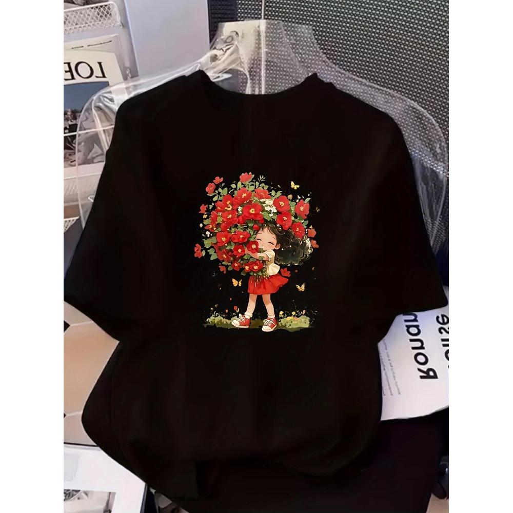 Ladies Y2K Floral Print T-Shir - Y2K Formal Wear Men recensione e prezzo