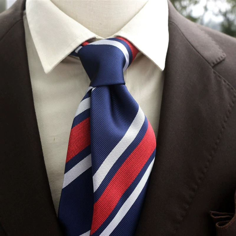 New Trendy Navy Brown Neckties - Men'S Formal Wear Ties recensione e prezzo