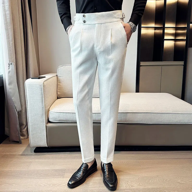 Spring New Pantalones High Wai - Y2K Formal Wear Men recensione e prezzo