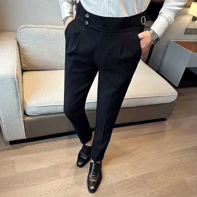 Spring New Pantalones High Wai - Y2K Formal Wear Men recensione e prezzo