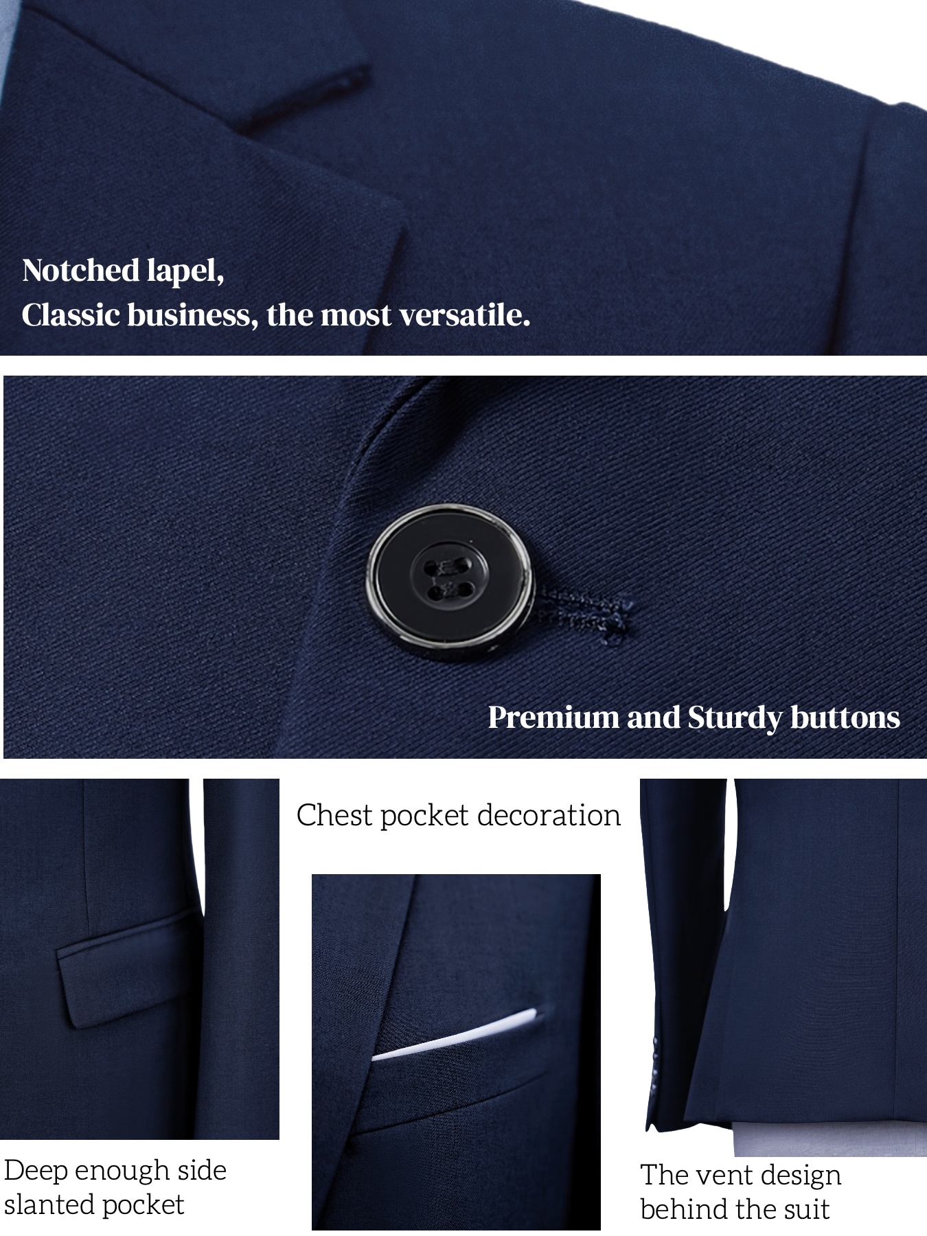 Men's Tailored Look 3-Piece Su - Mens Formal Look recensione e prezzo