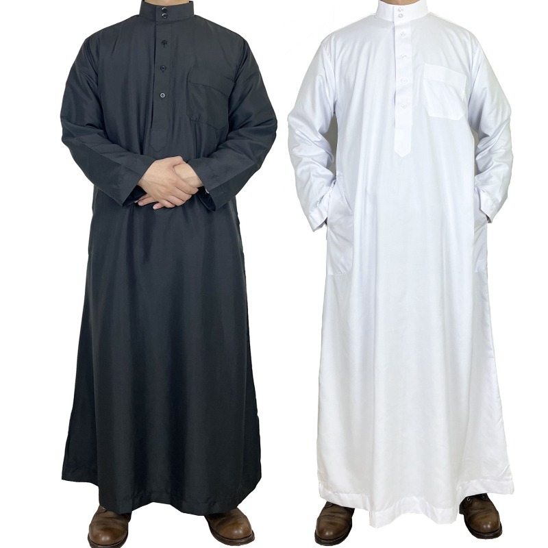 Qatar Stand Collar Mens Thobe  - Mens Formal Look recensione e prezzo