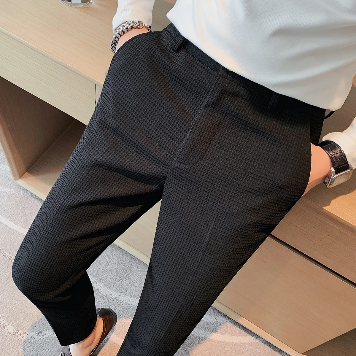 Korean Spring New Pantalones H - Y2K Formal Wear Men recensione e prezzo