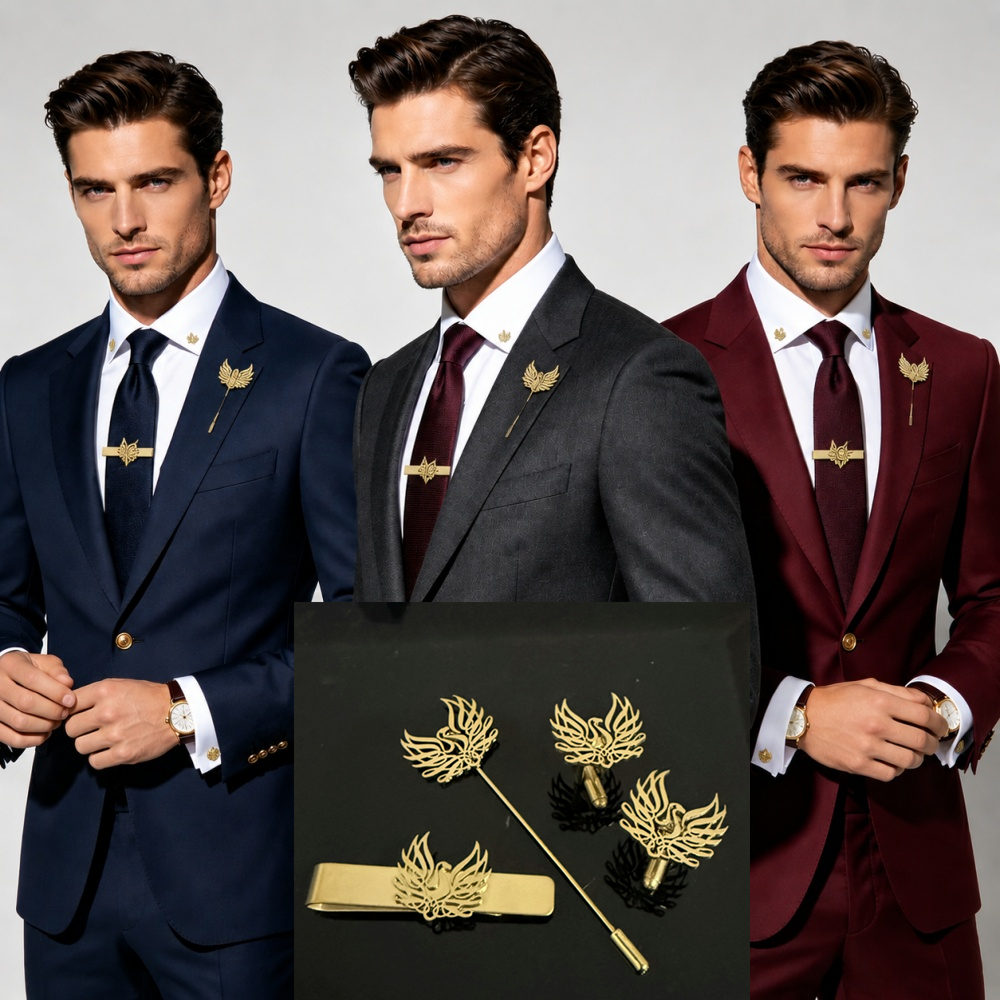 Custom Cufflink Tie Set Bar Pe - Men'S Formal Wear Ties recensione e prezzo