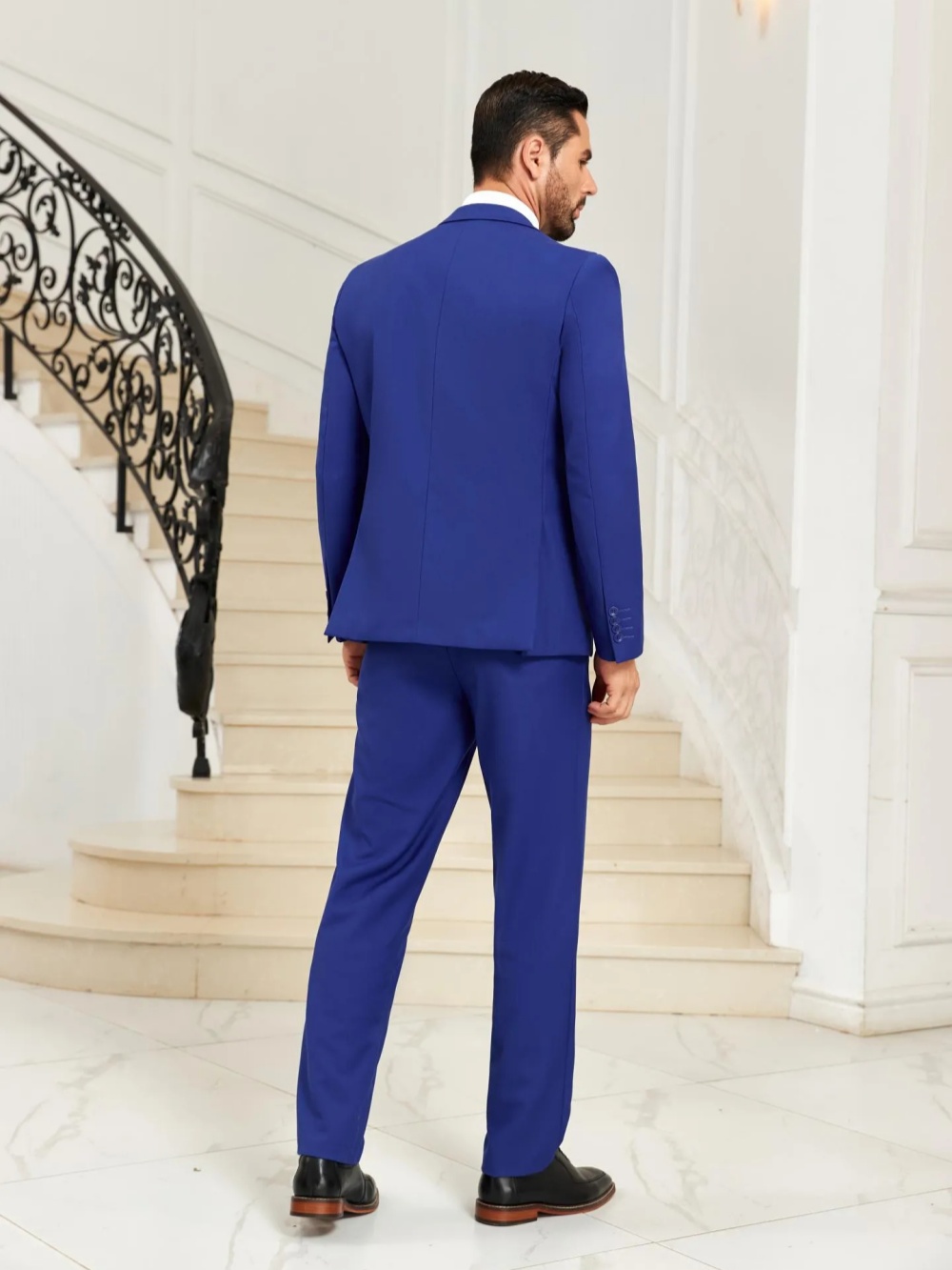 New Blue Men's Slim Fit Suits  - Men Formal Party Wear Outfit recensione e prezzo