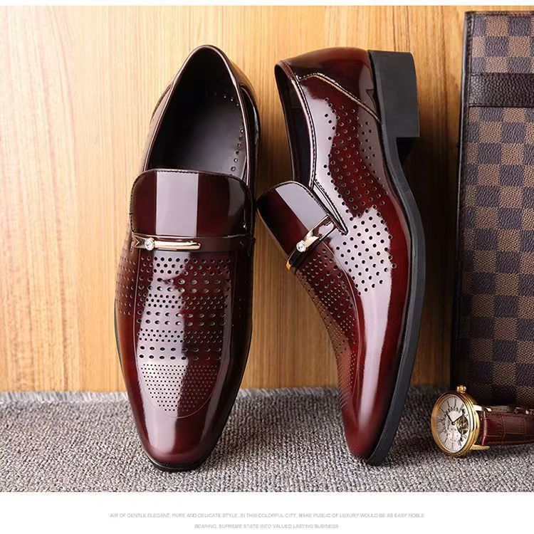 Summer New Leather Shoes Men's - Formal Men Office Wear Sandals recensione e prezzo