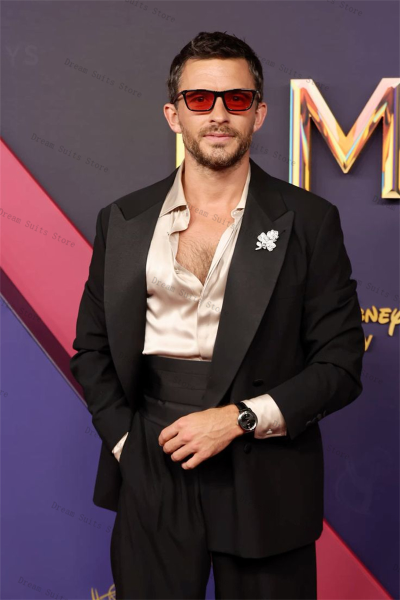 Formal Men Suit Set 2 Piece Bl - Men Formal Wear Wedding Guest recensione e prezzo