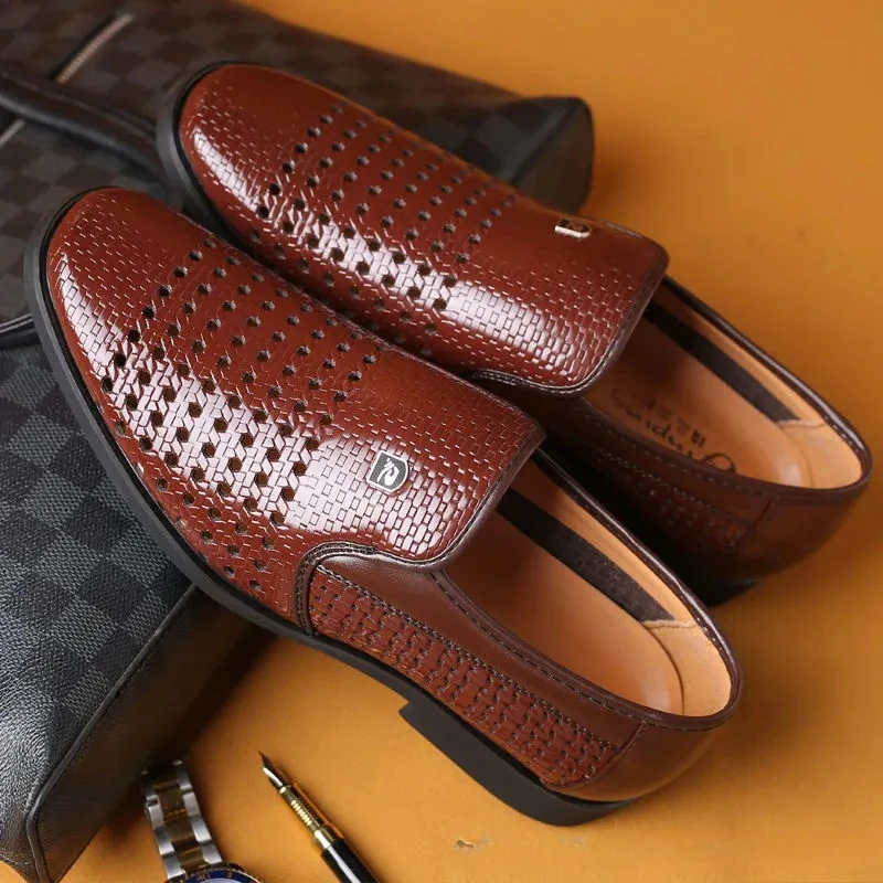 Summer New Leather Shoes Men's - Formal Men Office Wear Sandals recensione e prezzo