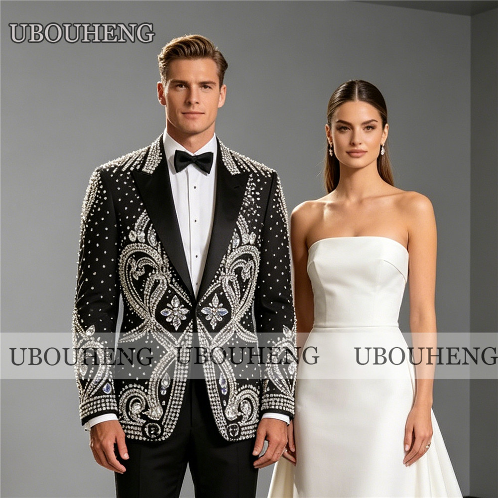 Exquisite Wedding Suit For Man - Men Formal Party Wear Outfit recensione e prezzo