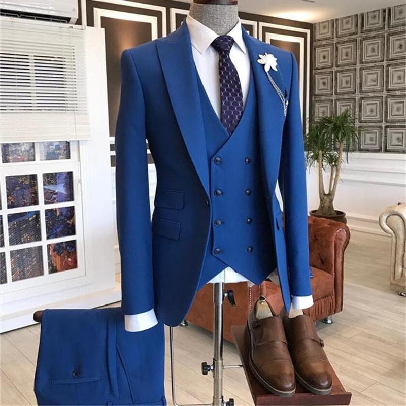 2021 Burgundy Double Breasted  - Formal Wear For Men In Wedding recensione e prezzo