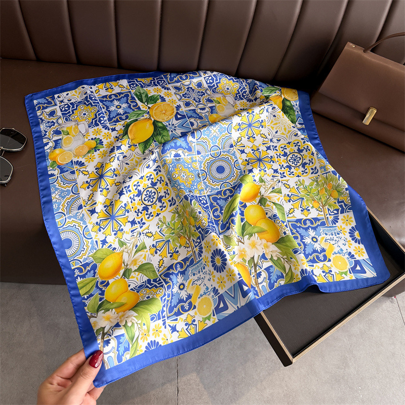 2026 New Fruit Print Silk Squa - Silk Tie Woven recensione e prezzo