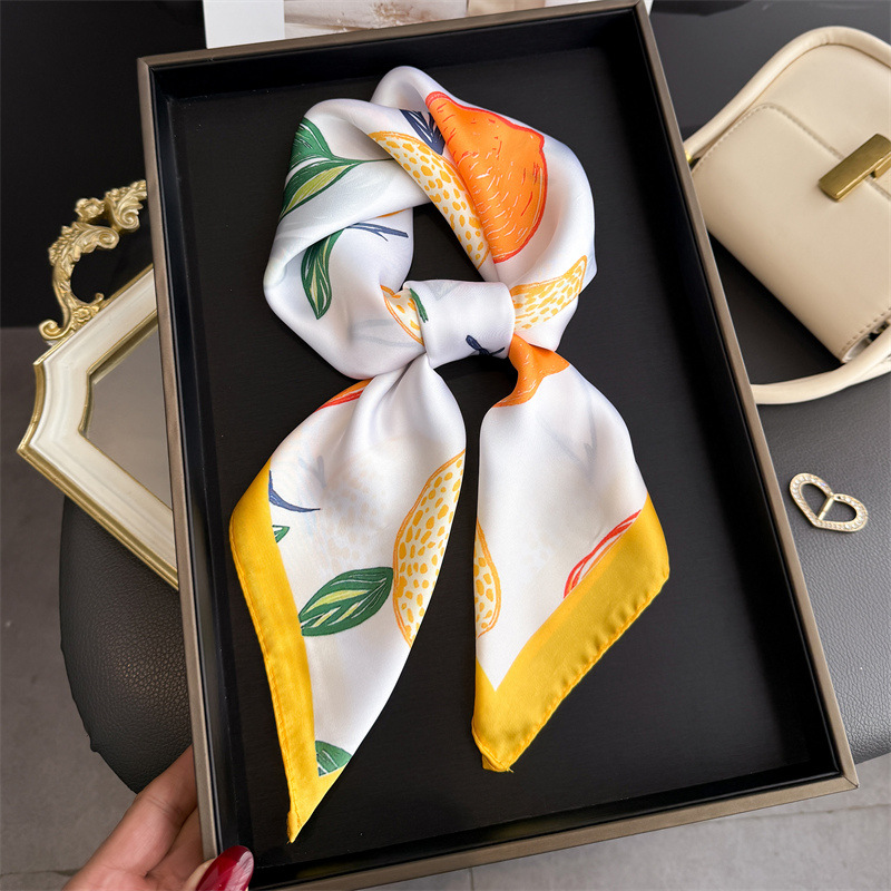 2026 New Fruit Print Silk Squa - Silk Tie Woven recensione e prezzo