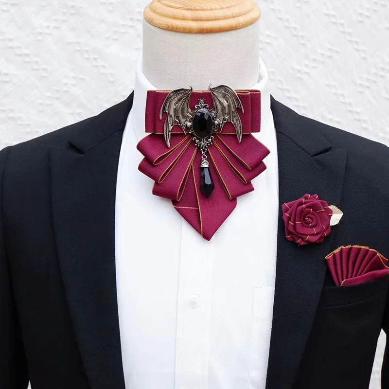 Men's Bow Tie Brooch Set Briti - Men'S Formal Wear Ties recensione e prezzo